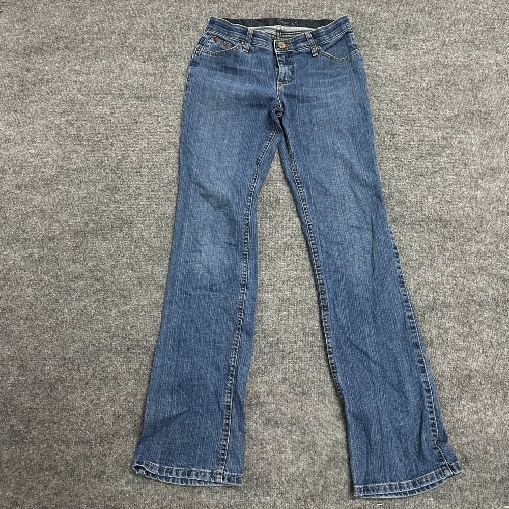 Wrangler Jeans Womens Size 5/6 Blue Q-Baby Bootcut Ultimate Riding Stretch Denim